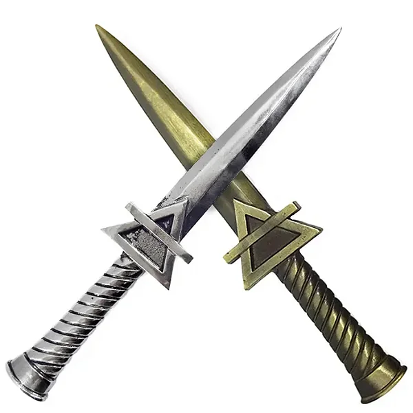 Punhal Athame em Metal do Elemento Ar (10cm)