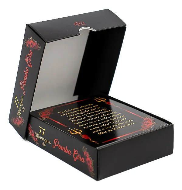 Box de Mensagens da Pomba Gira (77 Cartas)