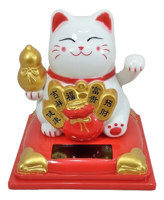 Manekineko Saco da Fortuna com Movimento (8cm)