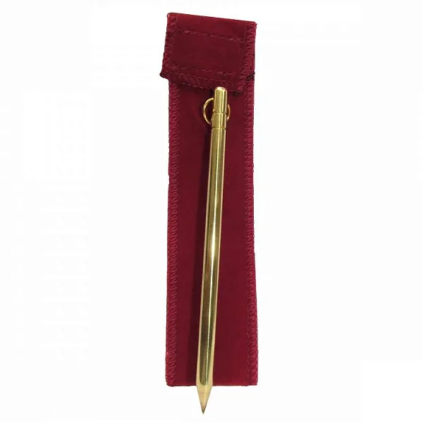 Ponteiro Agulha Radiestésico (Dourado)