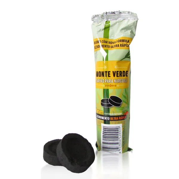 Carvão Vegetal Litúrgico para Defumação (10 Discos)