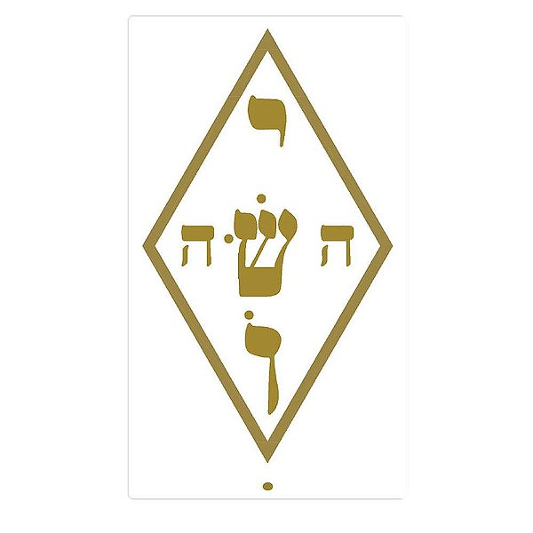Adesivo Radiônico Nome Mistico Jesus Yoshua (7,5cm)