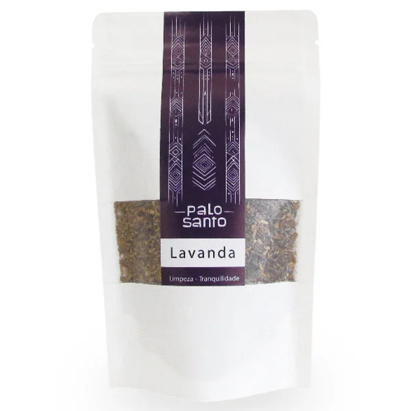 Palo Santo com Lavanda Moído para Defumação (60g)