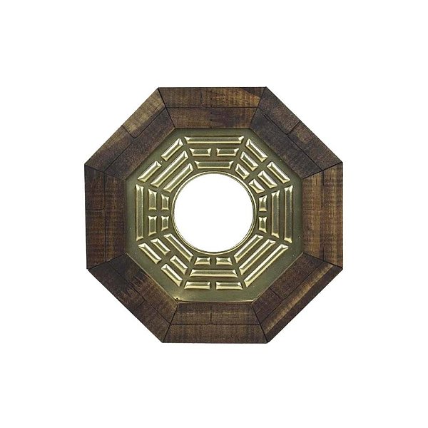 Baguá Céu Posterior com Espelho Convexo (13cm)