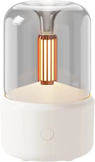 Umidificador e Aromatizador Elétrico com Luminária (Branco)