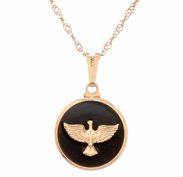 Gargantilha Espírito Santo com Corrente (15mm)