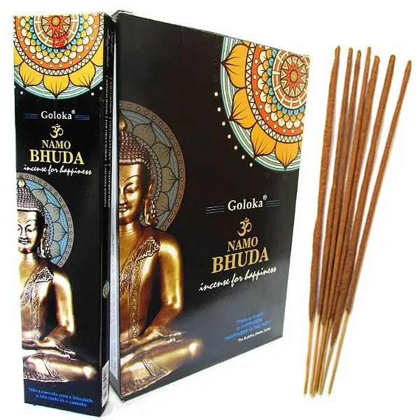 Incenso de Massala Goloka Namo Budha (Meditação e Iluminação)
