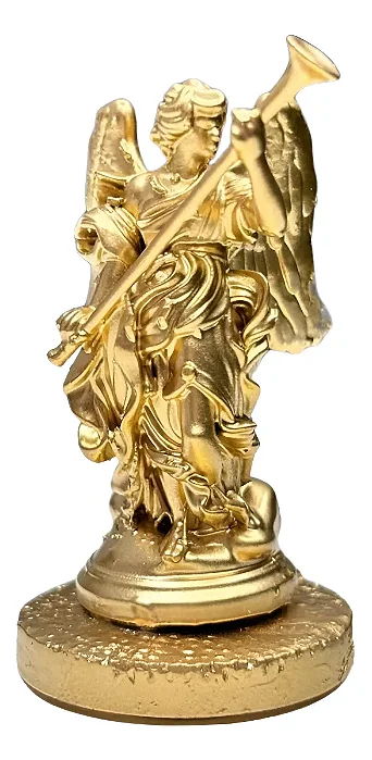 Mini Estátua Arcanjo Gabriel em Resina (5cm)