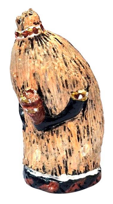 Estátua Mini Obaluaê em Resina (6cm)