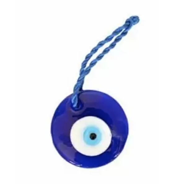 Olho Grego em Vidro Amuleto de Proteção (5cm)