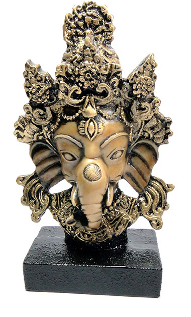 Máscara de Mesa Ganesha (14cm)
