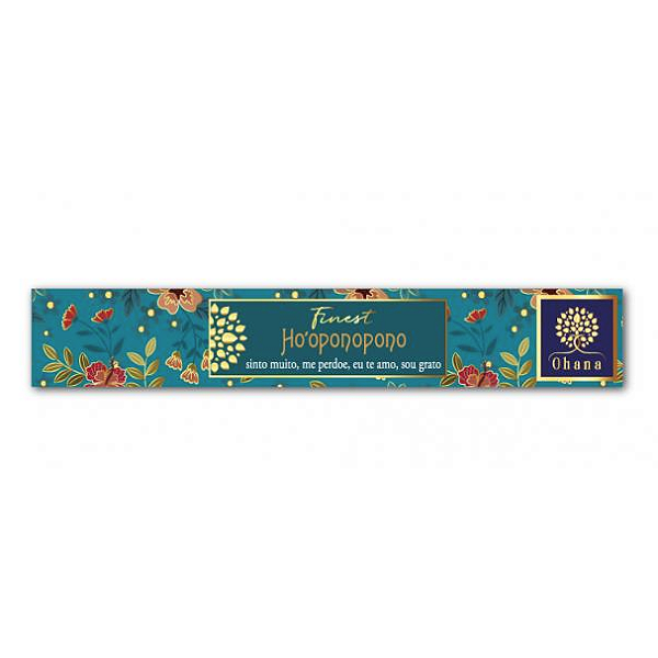 Incenso Ohana Finest (Ho'oponopono) Sinto Muito, Me Perdoe, Eu te Amo, Sou Grato