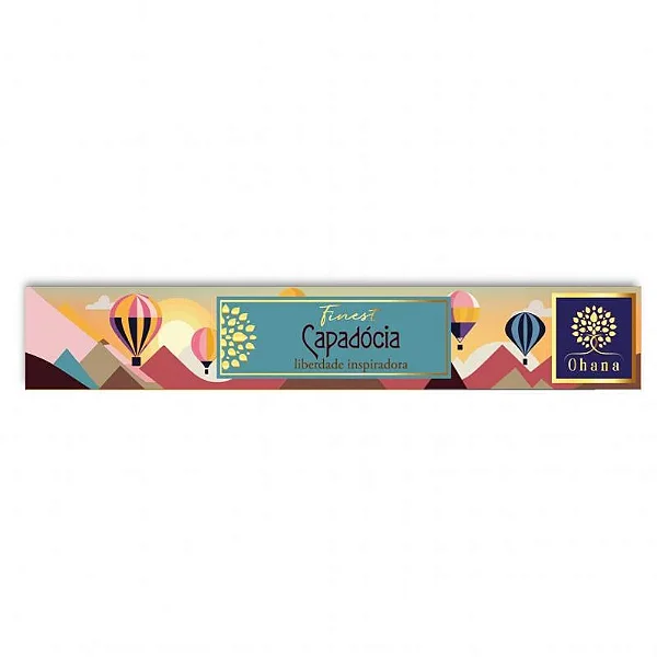 Incenso Ohana Finest (Capadócia) Liberdade Inspiradora