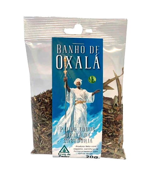 Banho de Ervas Orixá Oxalá (20g) Sabedoria