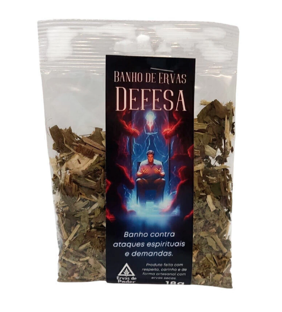 Banho de Ervas Defesa (20g) Ataques Espirituais e Demandas