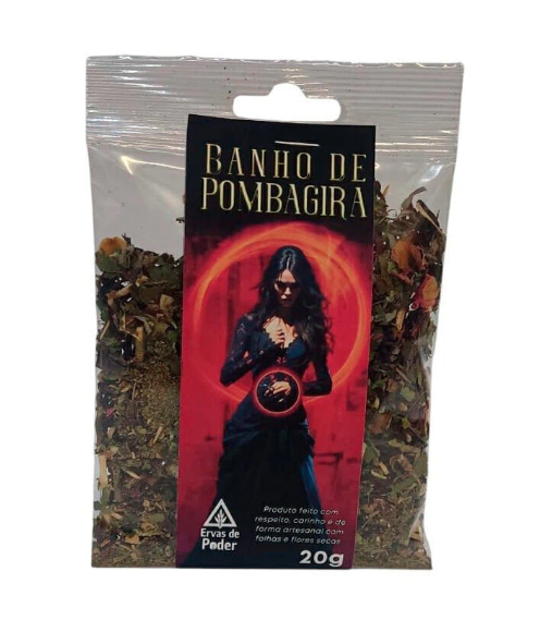 Banho Ervas Orixá Pomba Gira (20g) Amor e Desejo