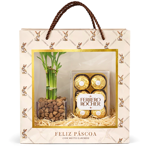 Especial de Páscoa com Bambu da Sorte e Chocolate (Edição Limitada)