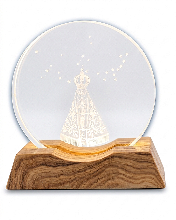 Luminária Slim Nossa Senhora Aparecida (10cm)