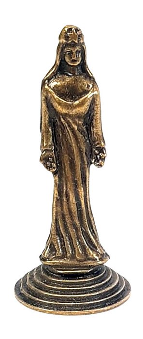 Estátua em Metal Iemanjá (5cm)