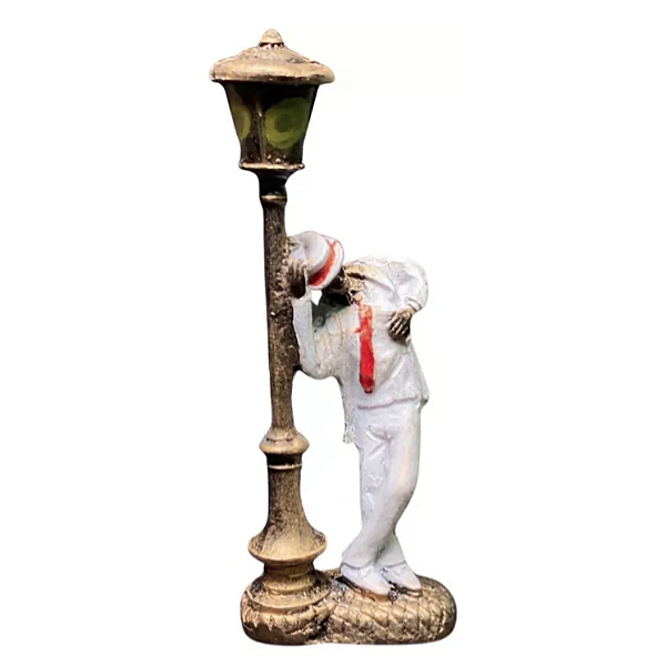Estátua Zé Pilintra no Poste (11cm)
