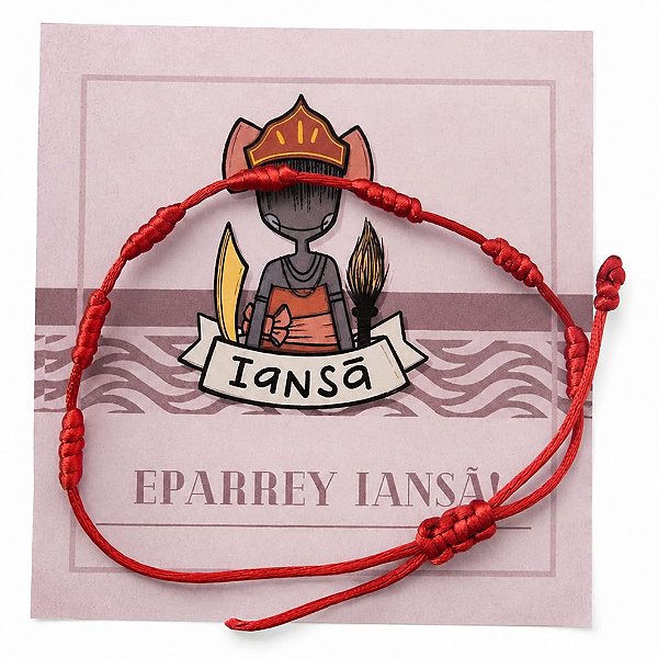 Pulseiras 7 Nós de Proteção Orixás (Iansã)