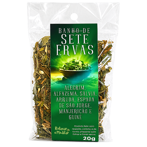 Banho de Ervas Sete Ervas (20g)