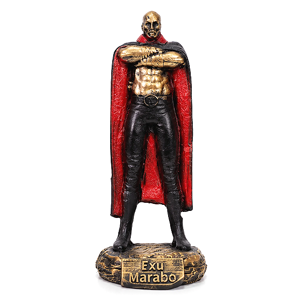 Estátua Orixá Exu Marabo em Resina (11cm)