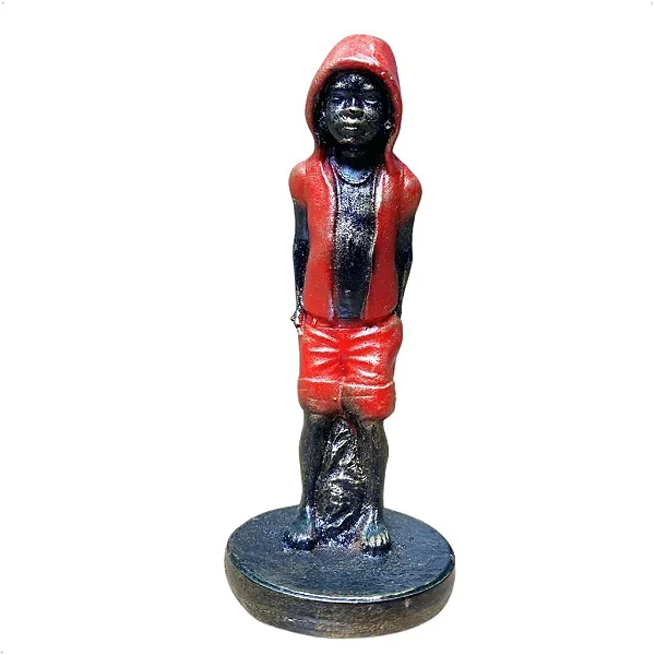 Estátua Orixá Exu Mirim em Resina (11cm)