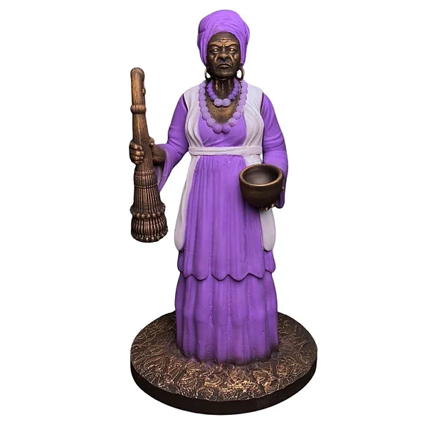 Estátua Nanã Buruquê em Resina (25cm)