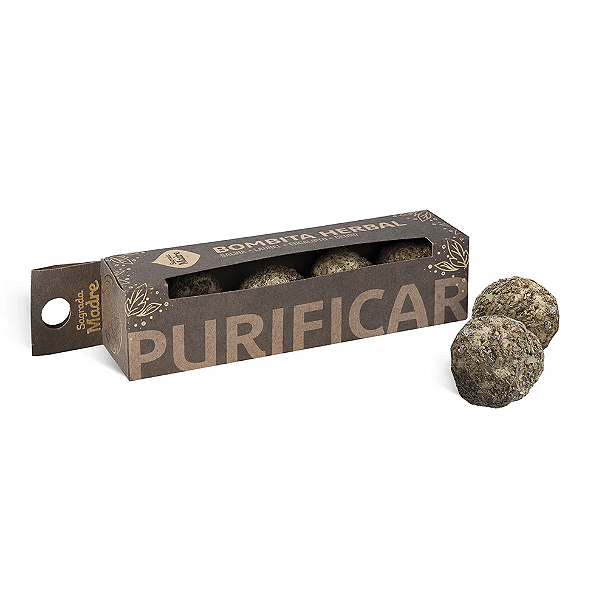 Bombita para Defumação Herbal Sagrada Madre (Purificar)