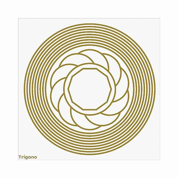 Placa Radiônica Trigono (PVC)