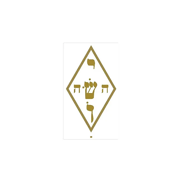 Adesivo Radiônico Nome Mistico Jesus Yoshua 2,5cm (6 unidades)