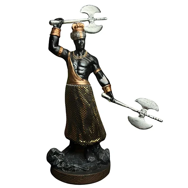 Estátua Orixás Xangô Premium (20cm)