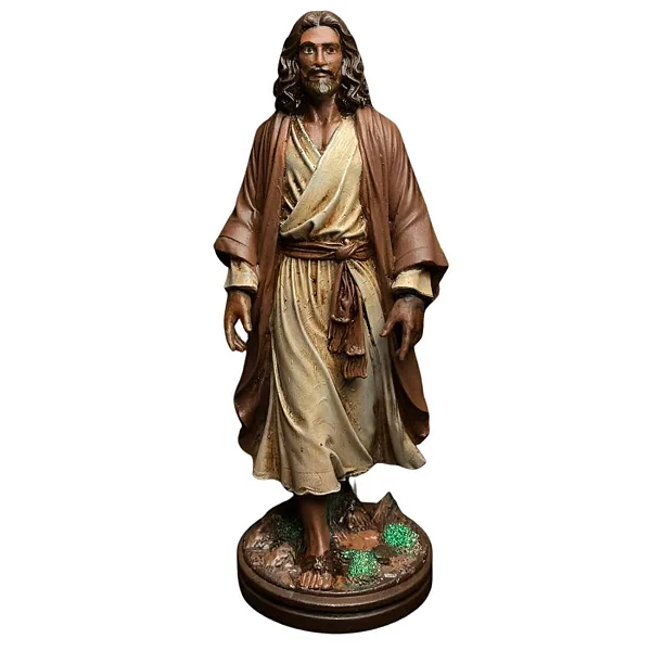 Estátua Jesus Cristo Caminhando (20cm)