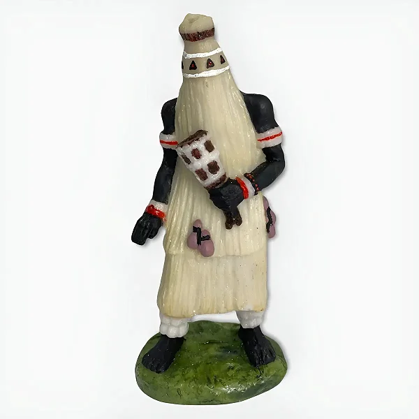 Estátua Orixá Obaluaê em Resina (15cm)