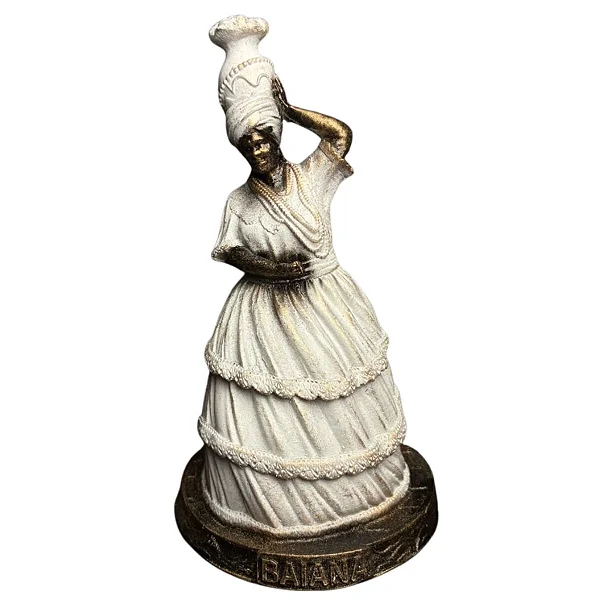 Estátua Baiana em Resina (13cm)