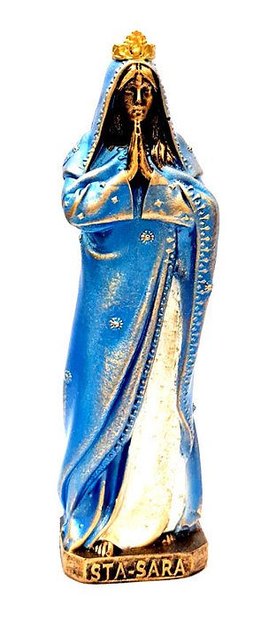 Estátua Santa Sara em Resina (15cm)