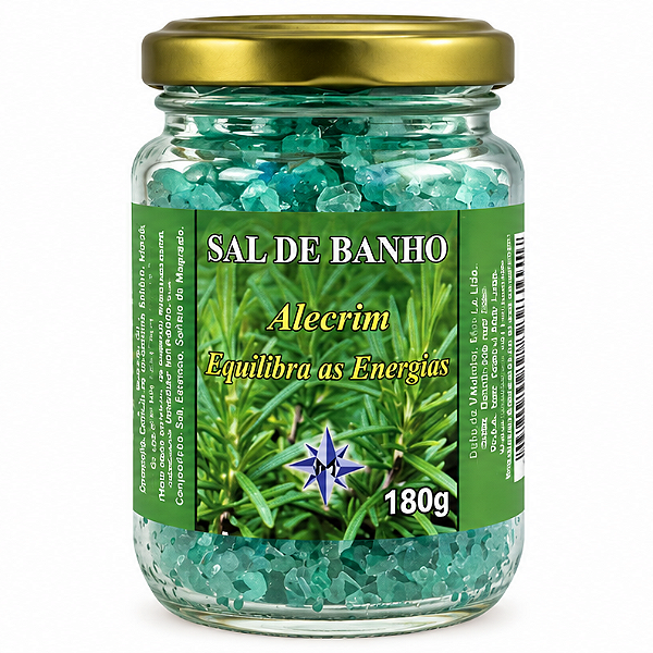 Sal de Banho Alecrim (180g)