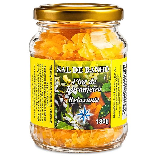 Sal de Banho Flor de Laranjeira (180g)