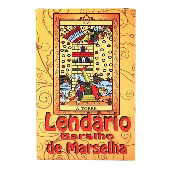 O Lendário Baralho de Marselha (78 Cartas + Manual)