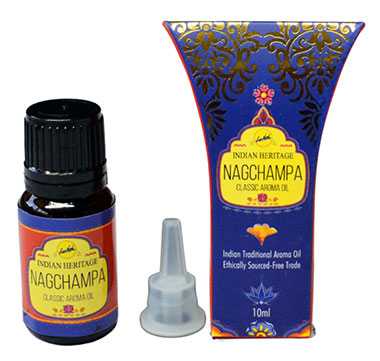 Óleo Aromático Indiano Sreevani Nag Champa (10ml)