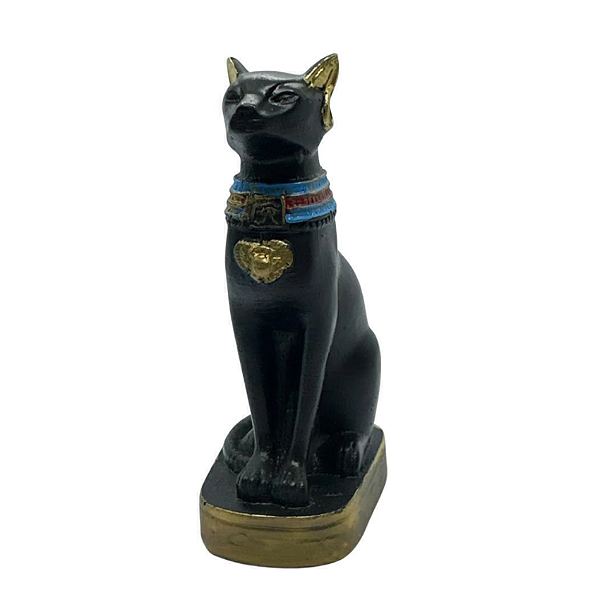 Gato Egípcio Bastet em Resina (6,5cm)