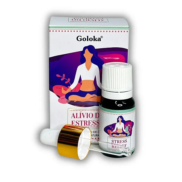 Blend de Óleos Essenciais Goloka Alívio de Estresse (10ml)