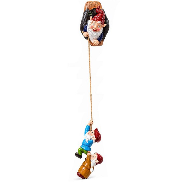 Duendes Pendurados na Corda (60cm)