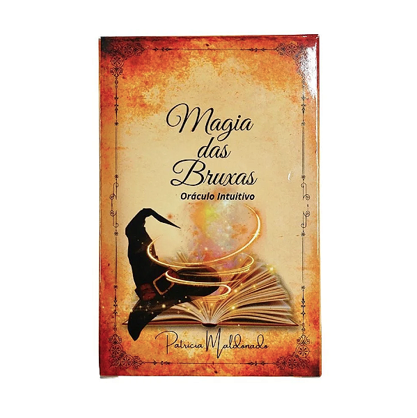 Baralho Oráculo Magia das Bruxas com 32 Cartas