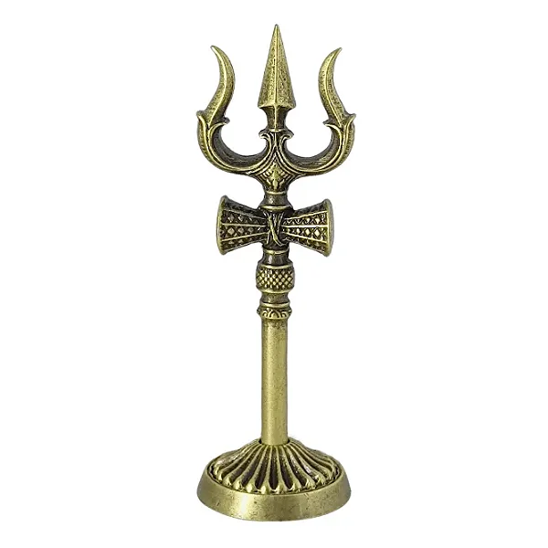 Tridente de Shiva em Metal (13cm)
