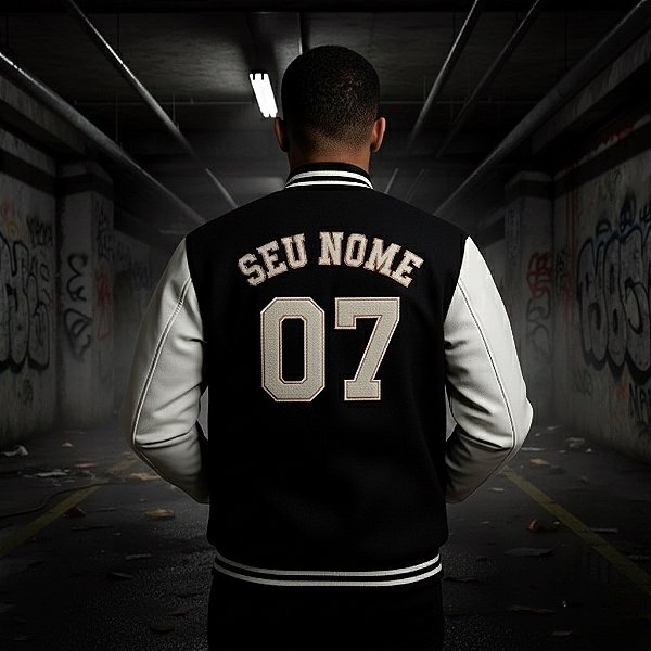 Jaqueta College - Nome/Numero