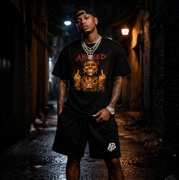 Conjunto ABUSED – Black Gold Street