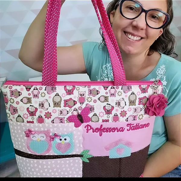 Bolsa professora coruja