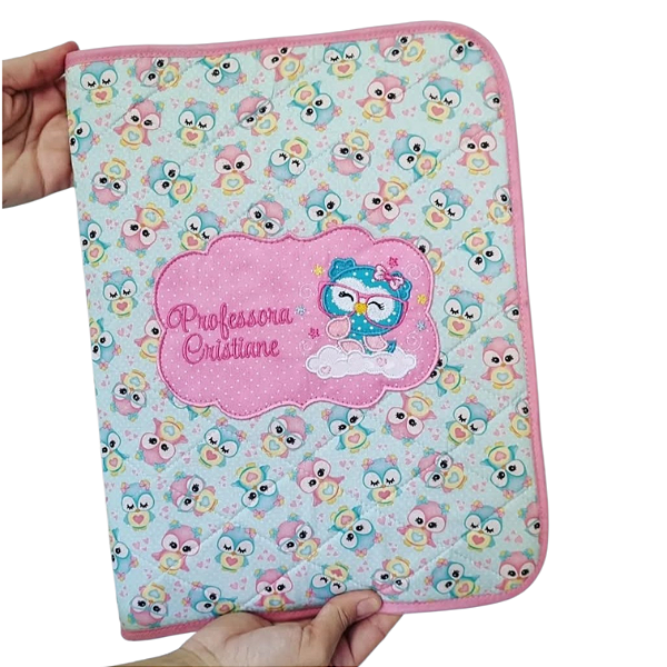 Capa para pasta catálogo com zíper